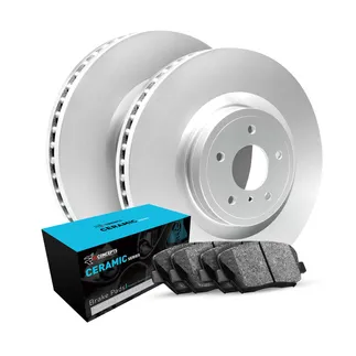 R1 Concepts WDWN1-74012 Brake Rotor- Carbon Coated W/ Ceramic Pads